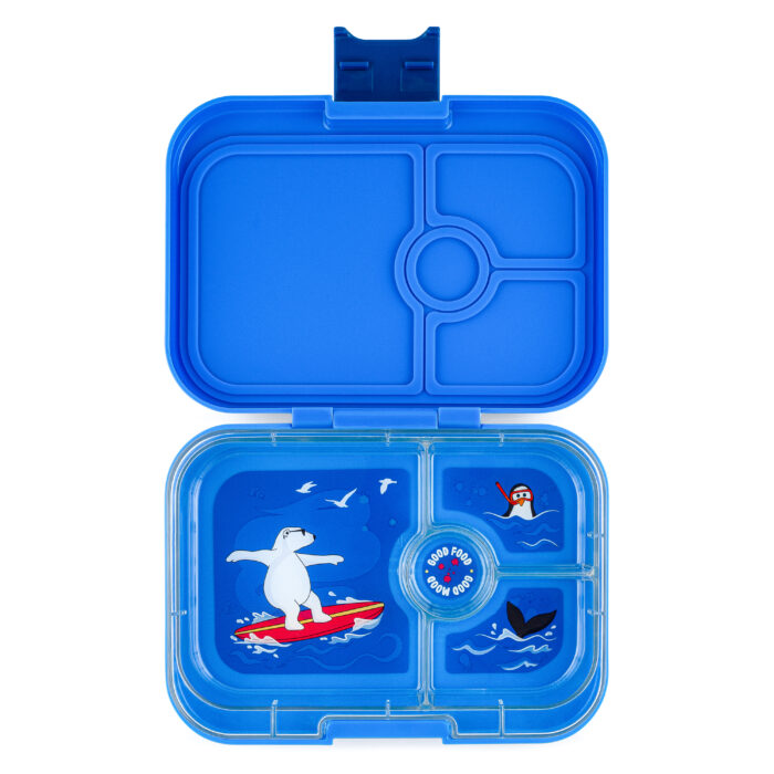 Yumbox surf blue 4c polar bear open